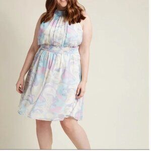 ModCloth Pastel Windy City summer dress